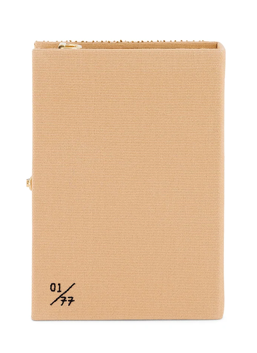 'The Kiss' Book Clutch with Strap - Olympia Le-Tan