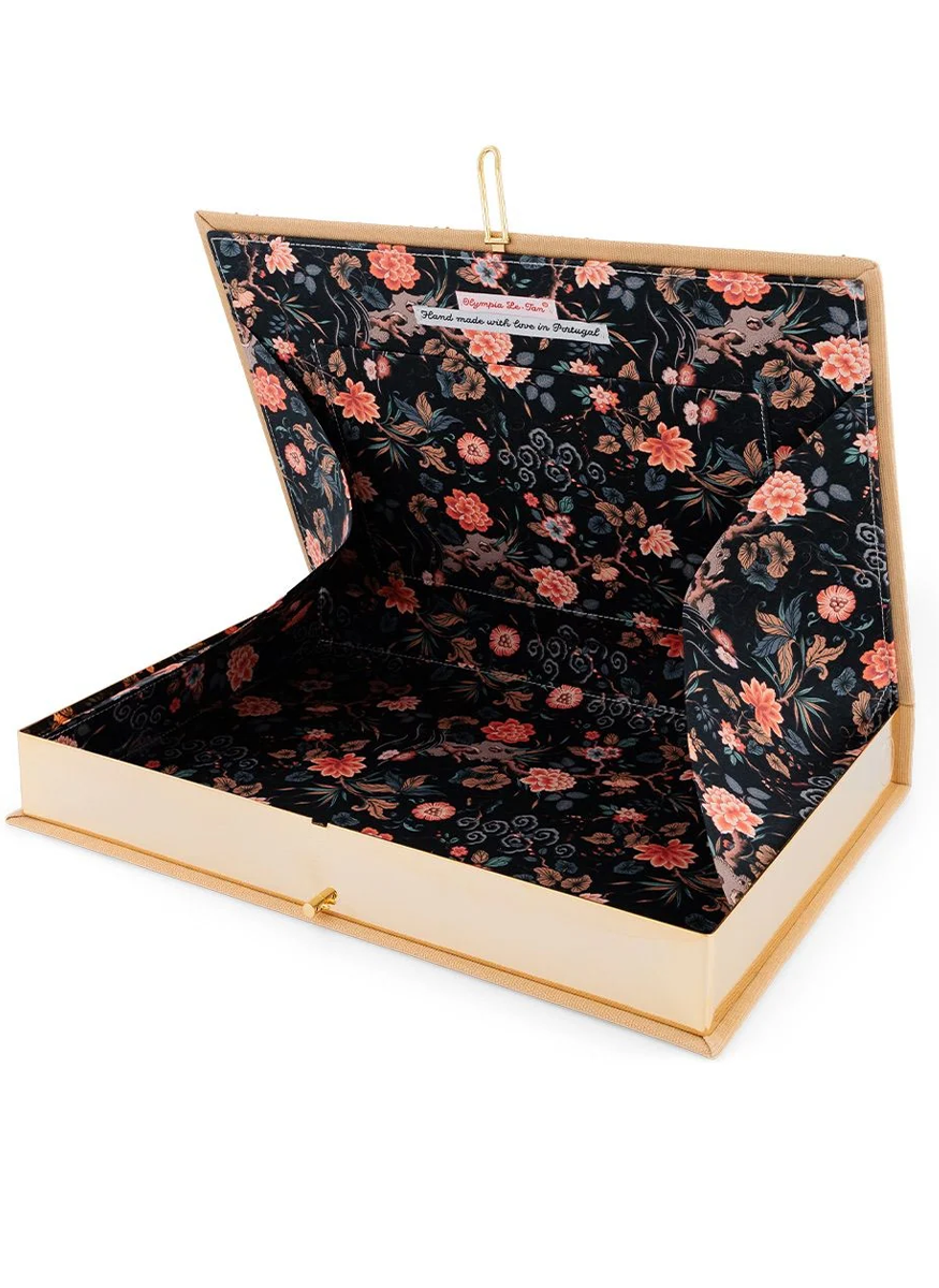 'The Kiss' Giant Book Clutch - Olympia Le-Tan