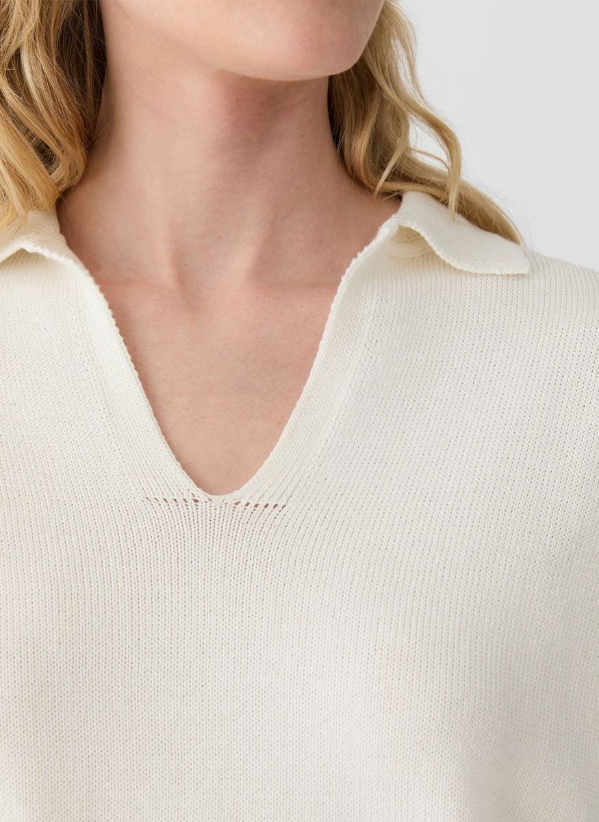 Pullover Polo Sweater - Lafayette 148 New York