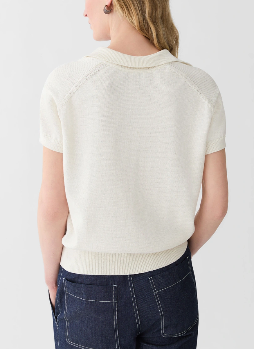 Pullover Polo Sweater - Lafayette 148 New York