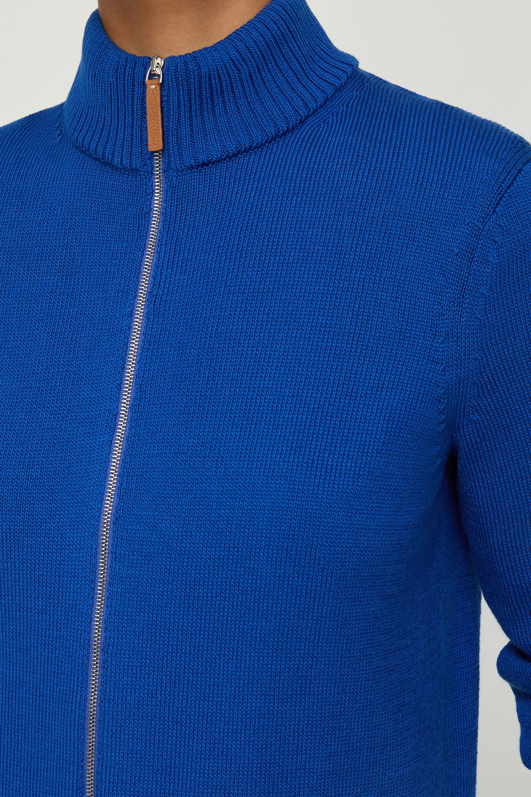 Fitted Bomber in Galaxy Blue - Lafayette 148 New York