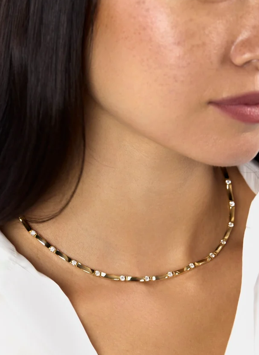 Honey Linked Necklace, Small