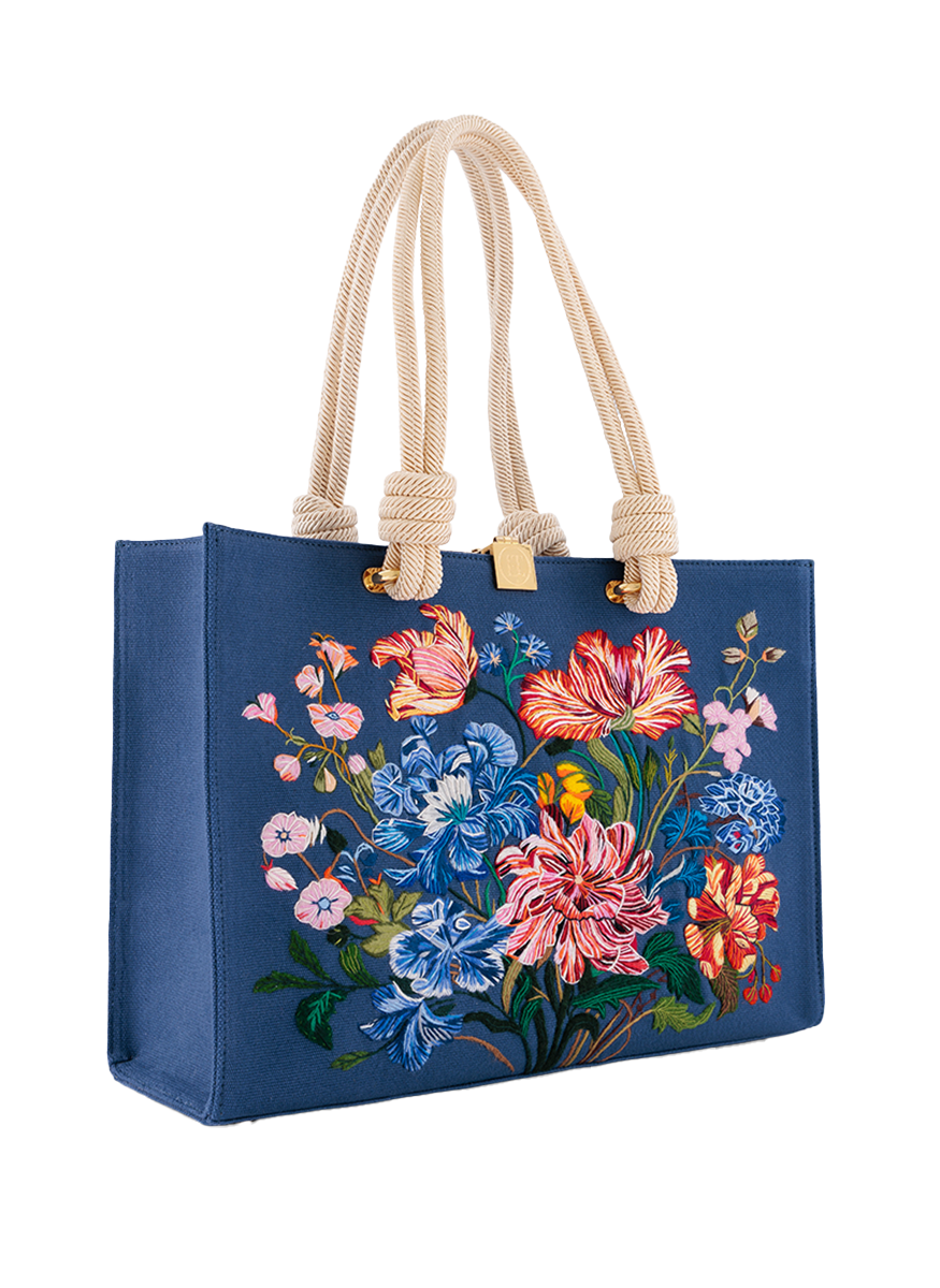 Small Garden Flowers Tote