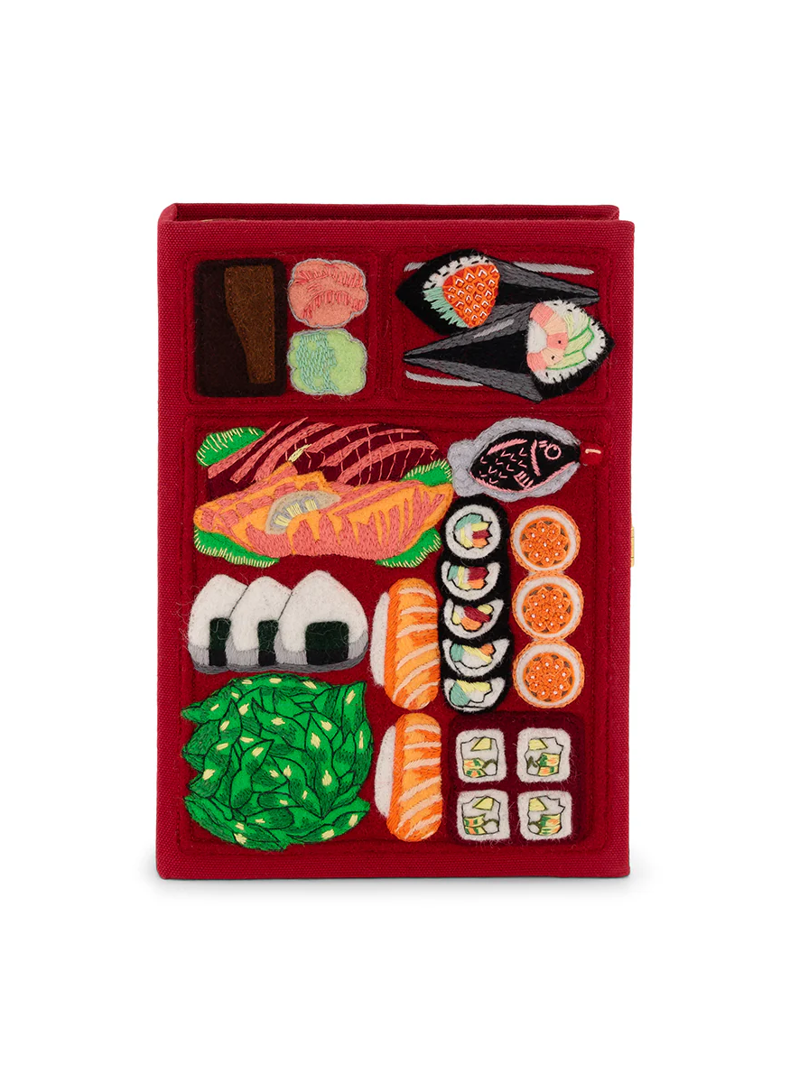 Sushi Box Book Clutch with Strap - Olympia Le-Tan