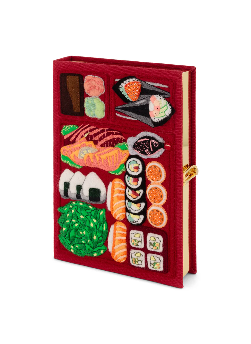Sushi Box Book Clutch with Strap - Olympia Le-Tan