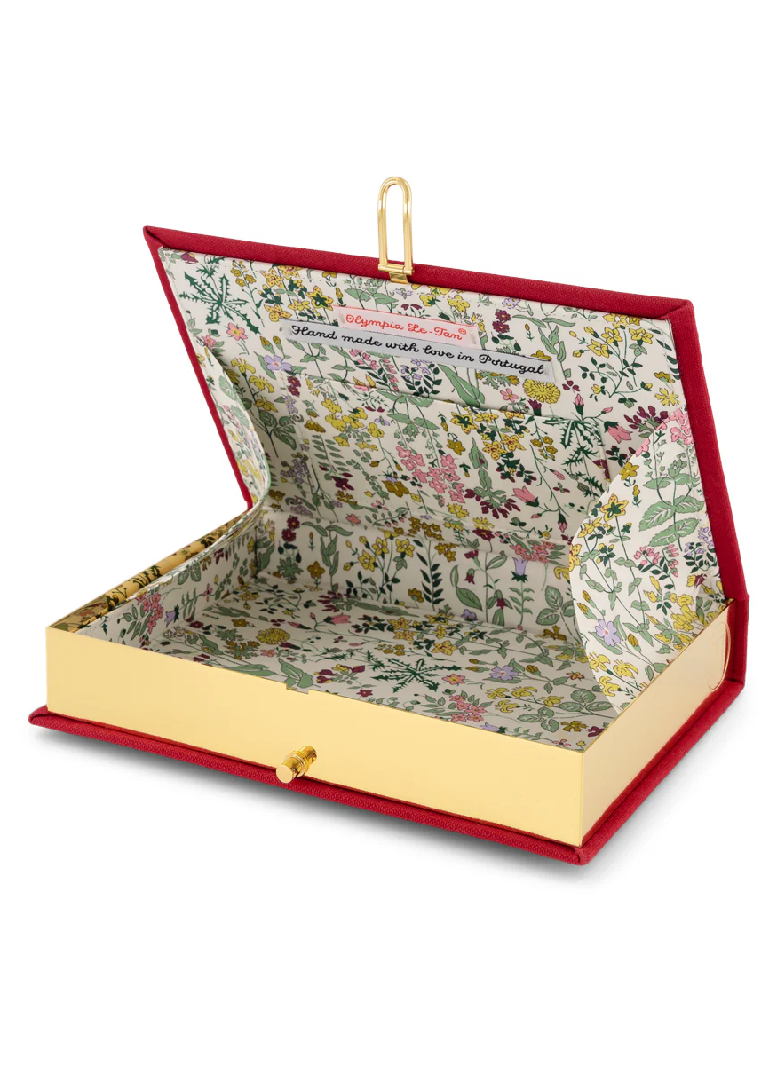 Sushi Box Book Clutch with Strap - Olympia Le-Tan