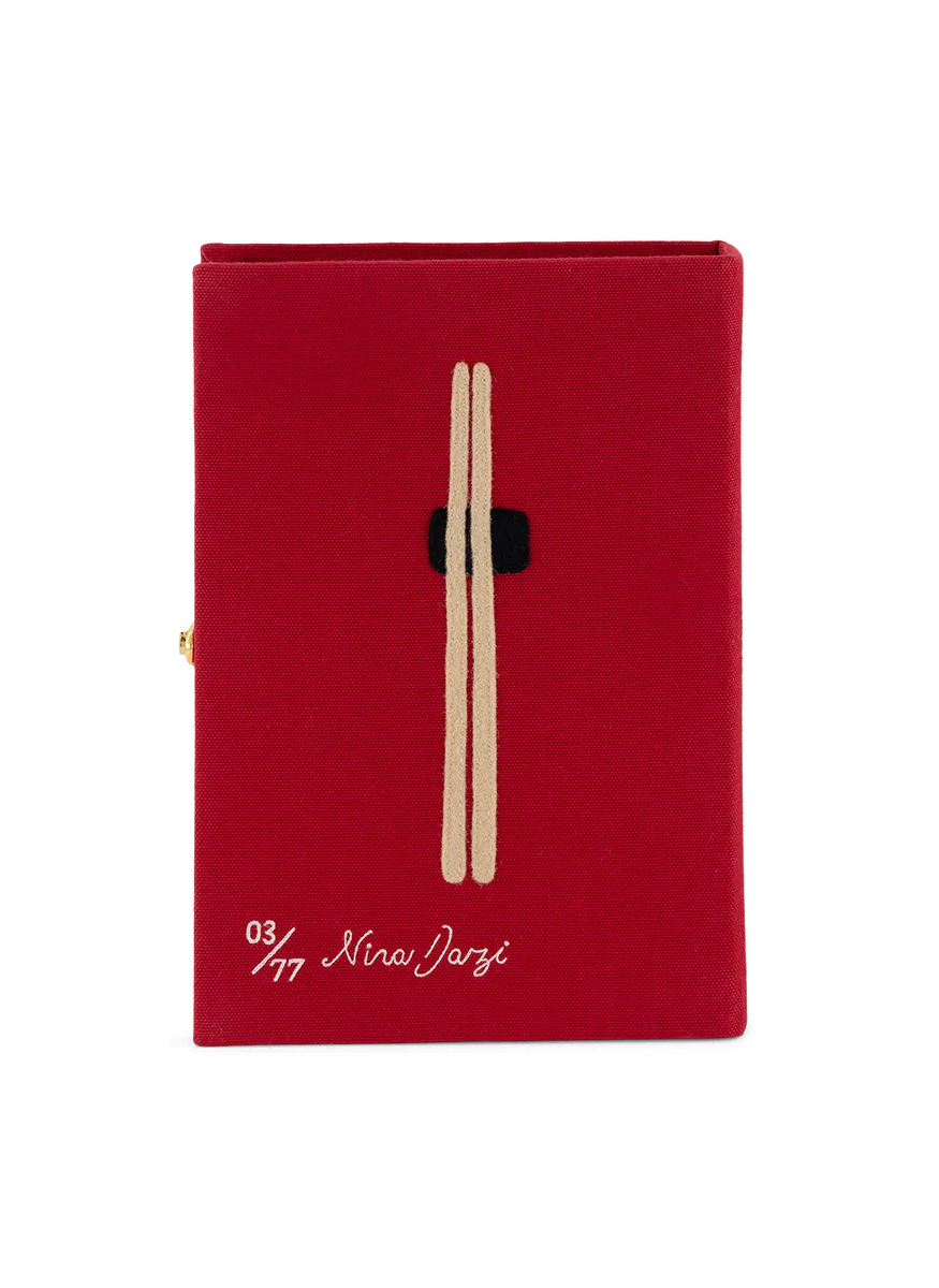 Sushi Box Book Clutch with Strap - Olympia Le-Tan
