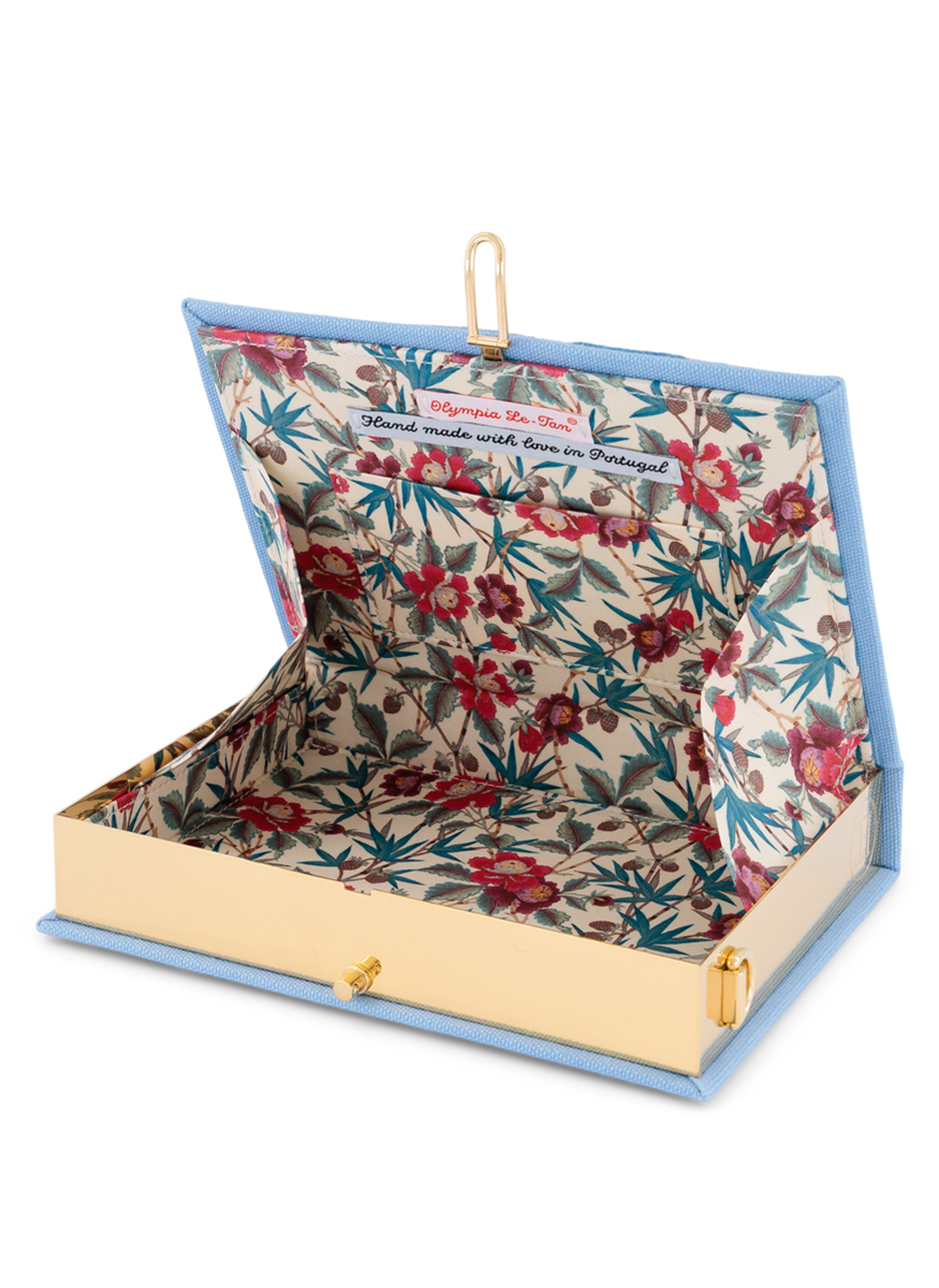 Wheat Field and Cypresses Book Clutch with Strap - Olympia Le-Tan