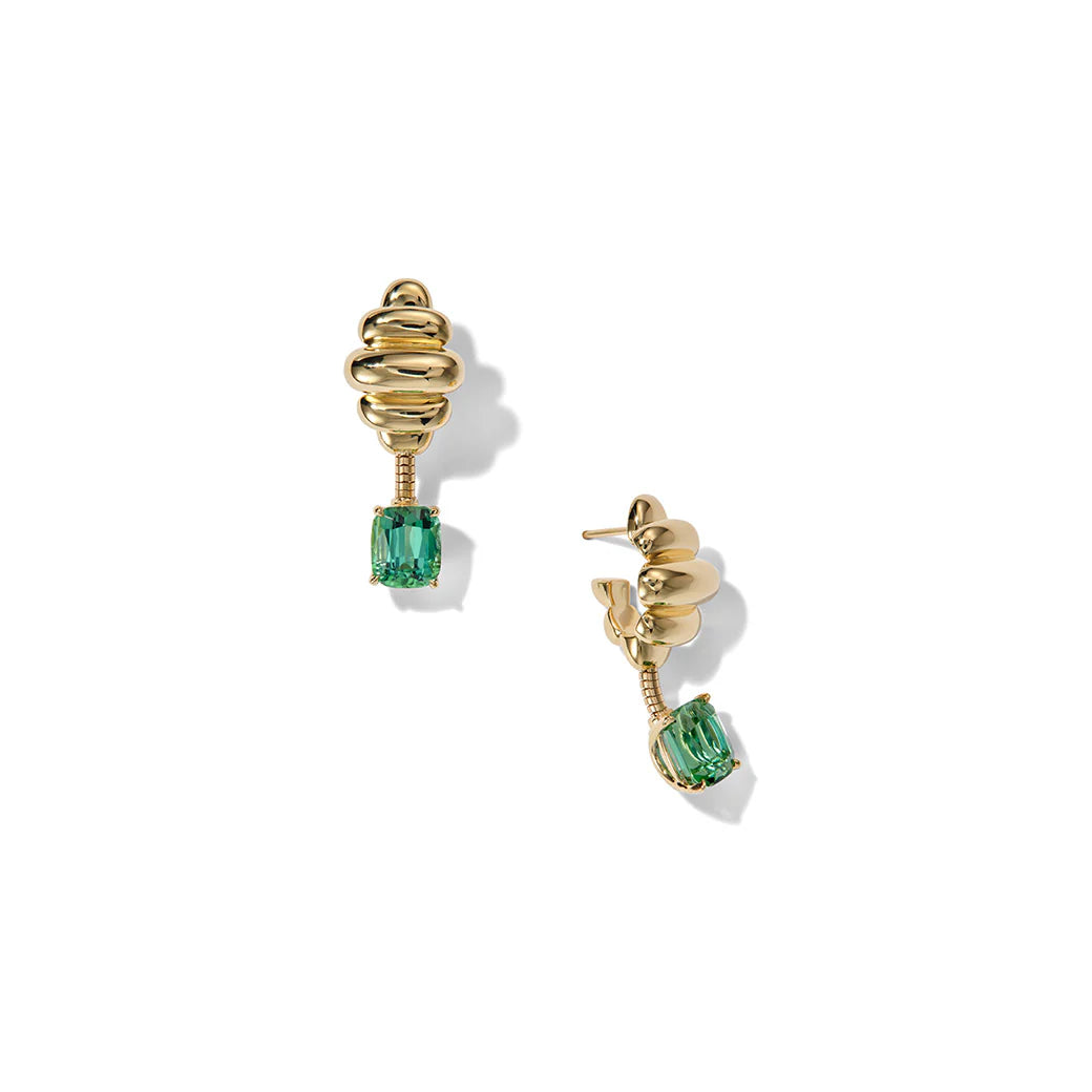 Cloud & Stone Earrings