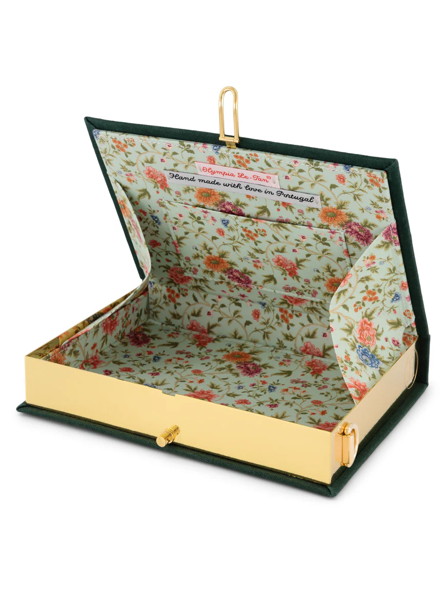 Dirty Martini Book Clutch with Strap - Olympia Le-Tan