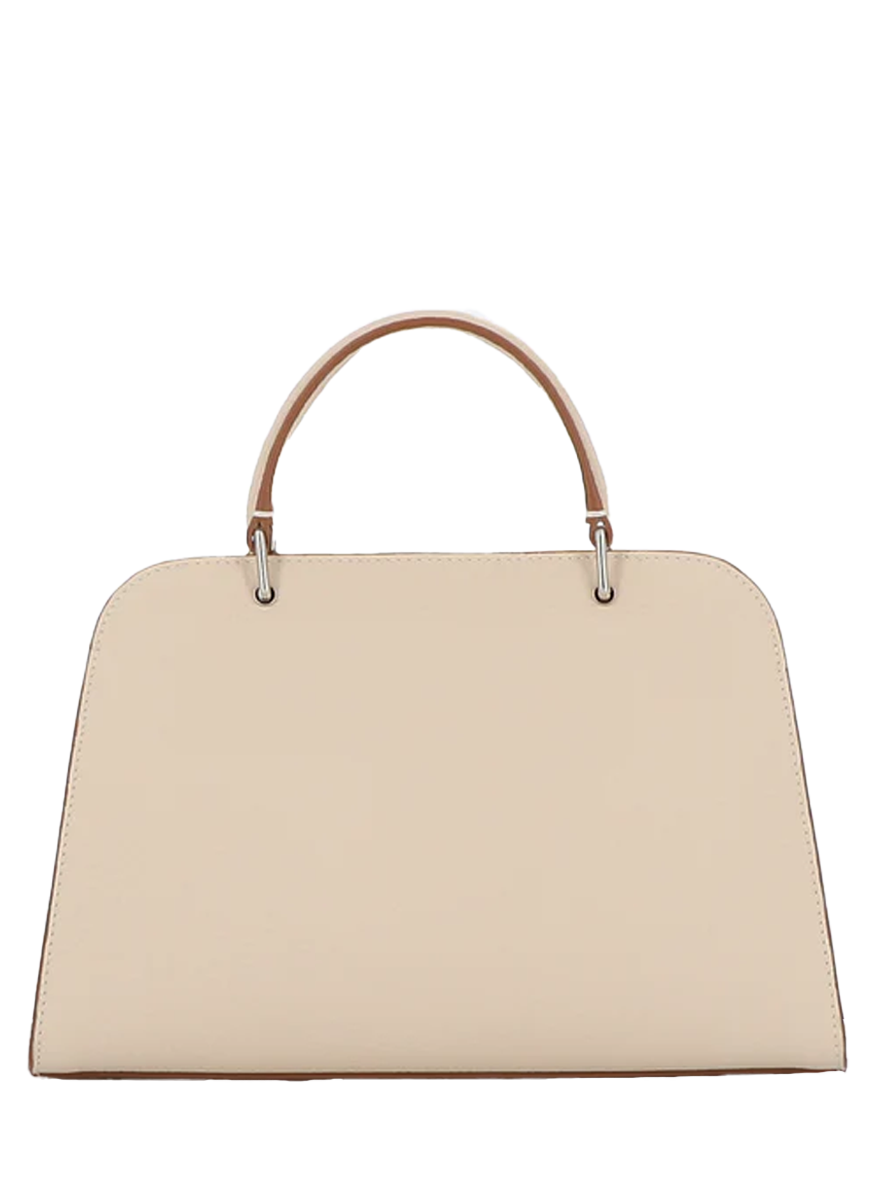 Opera Mini Top Handle Bag in Ivory - Michino Paris