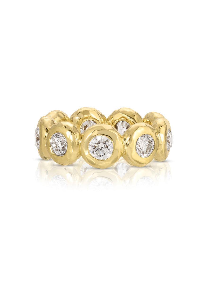 Jumbo Nesting Gems Eternity Ring