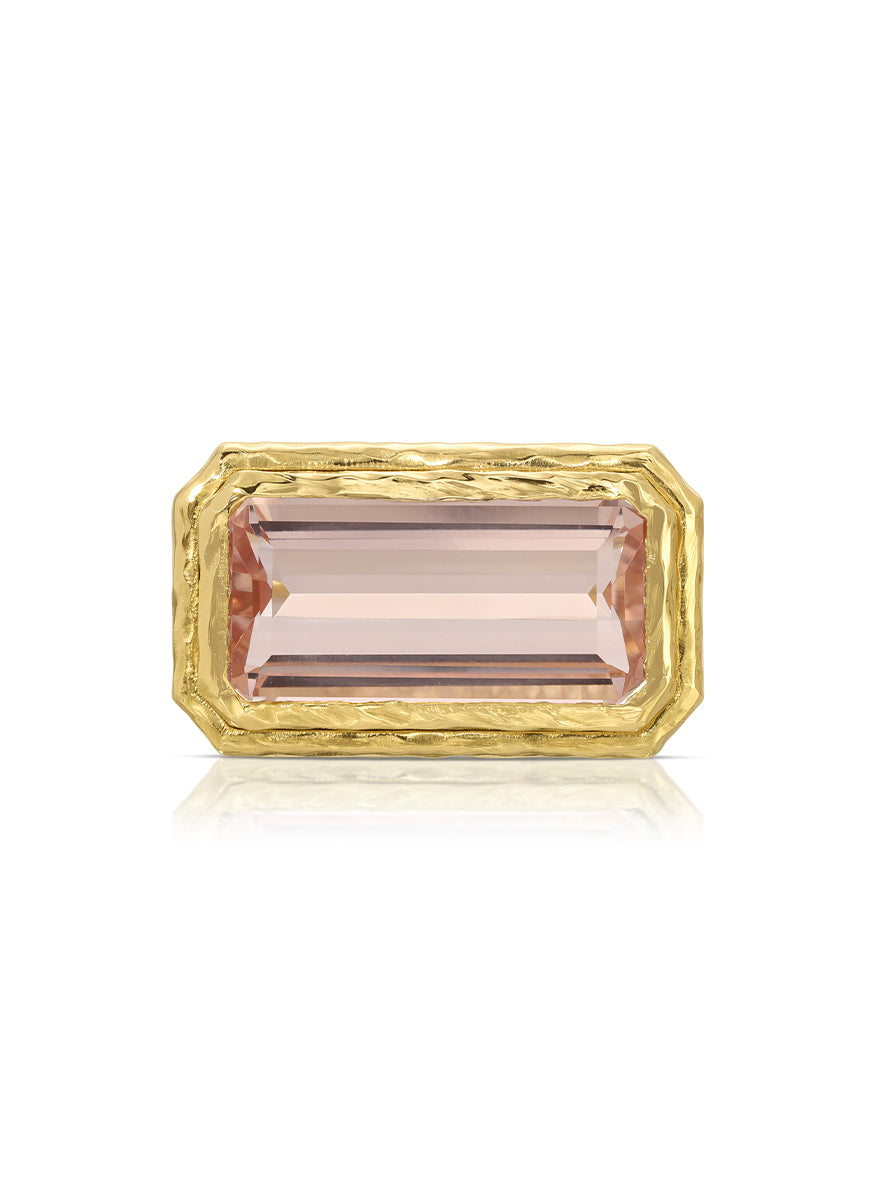 Elbow Beach Morganite Ring