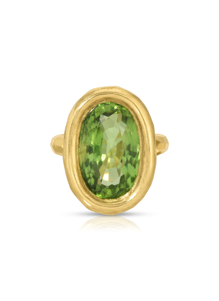 Peridot Mirage Ring