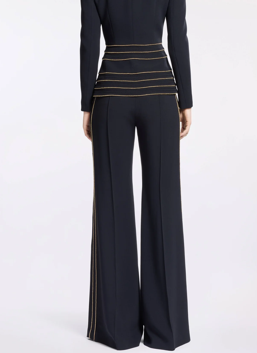 Embellished Cady Suit - Elie Saab