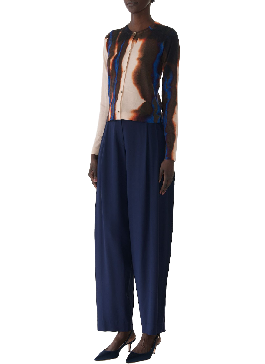 Burned Stripe Wool Twinset - Jason Wu Collection