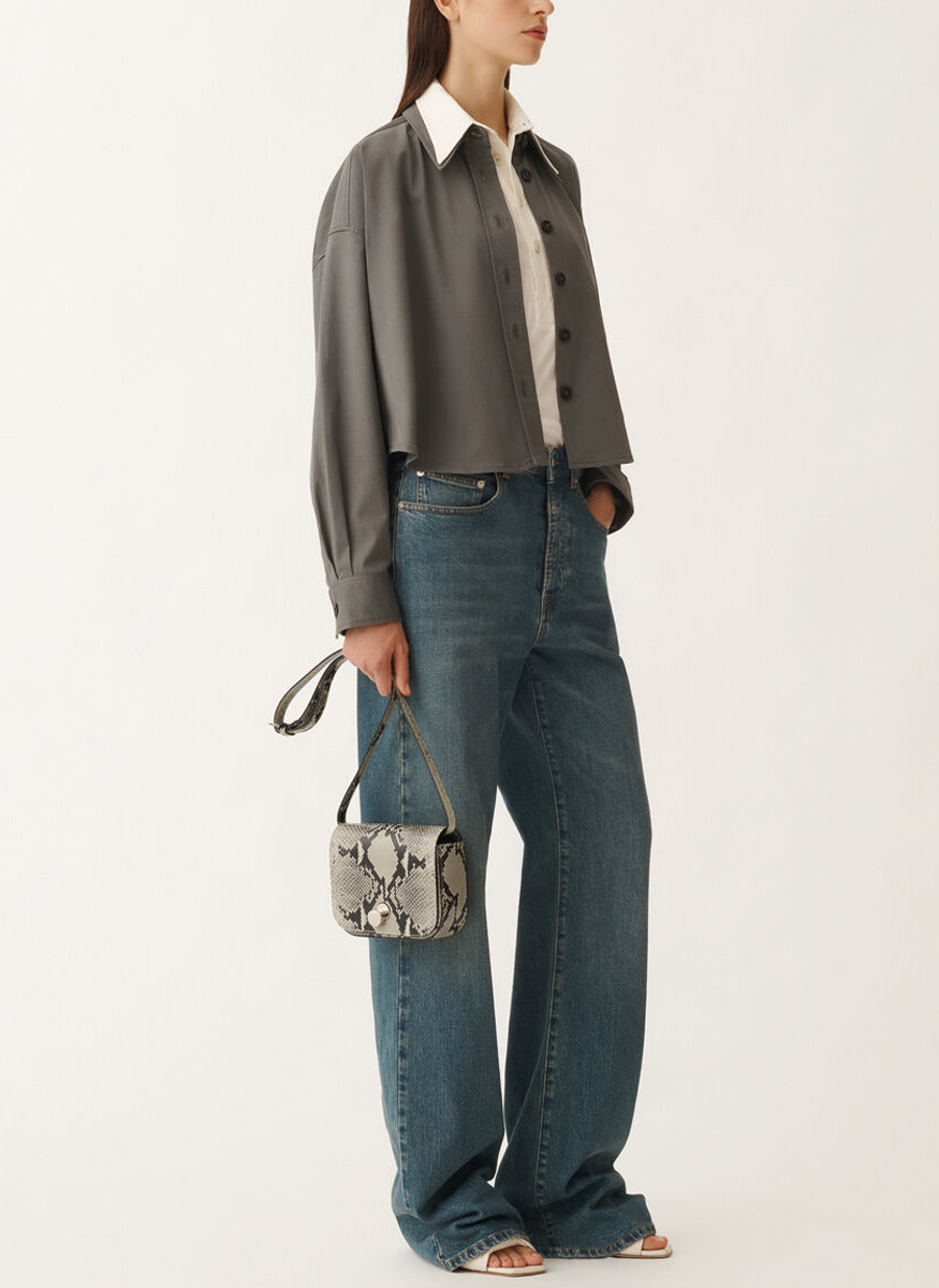 Straight Leg 5 Pocket Jeans - Fabiana Filippi