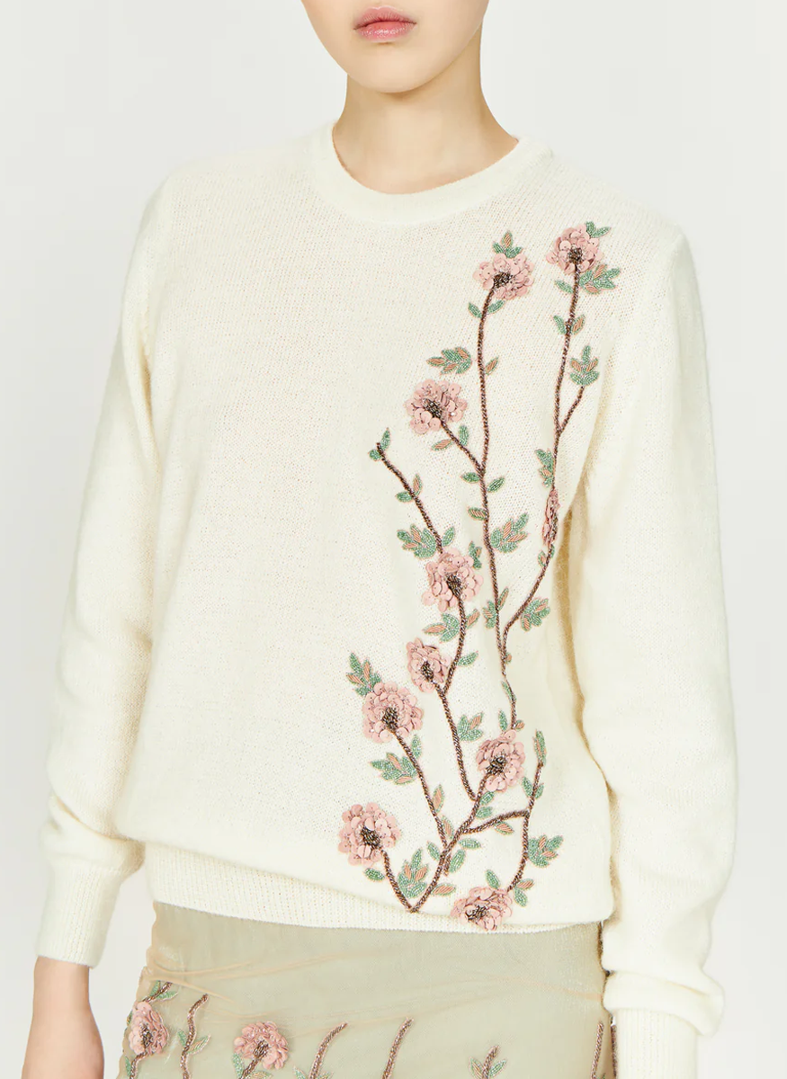 Izara Mohair Sweater - Costarellos