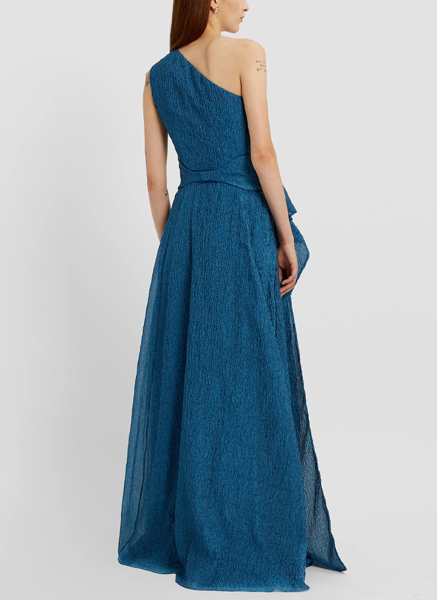 Organza Cloquet One Shoulder Gown - Erdem
