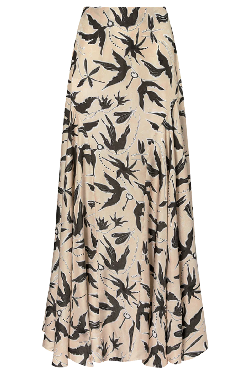 Elton Skirt in Bird Tapioca