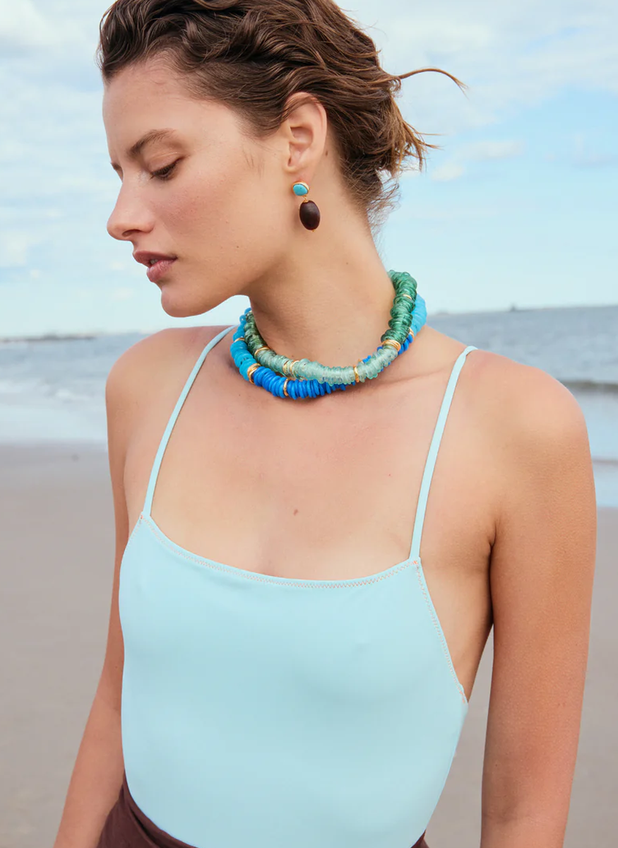 Lita Necklace in Gimlet - Lizzie Fortunato