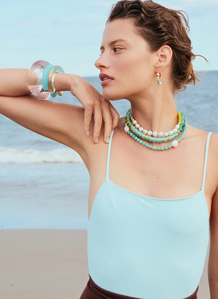 Lita Necklace in Gimlet - Lizzie Fortunato