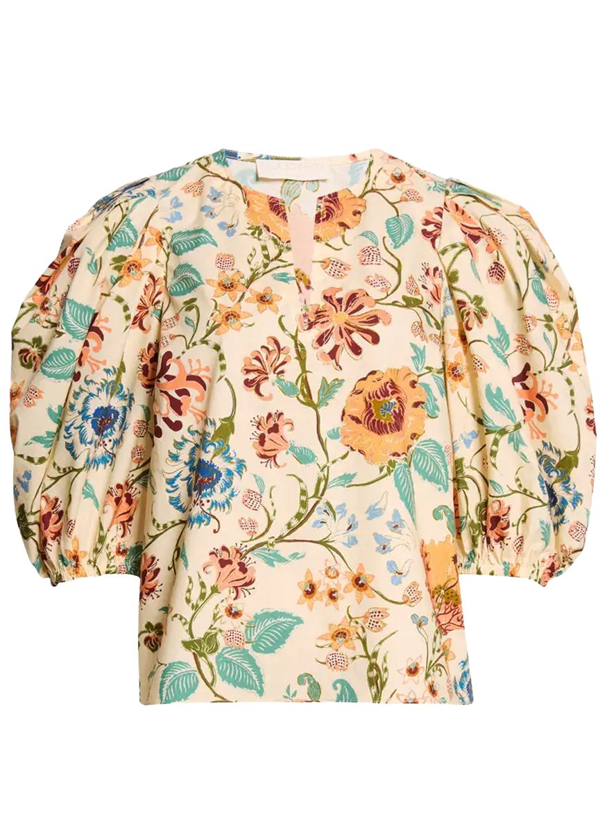 Florielle Short Sleeve Cotton Top
