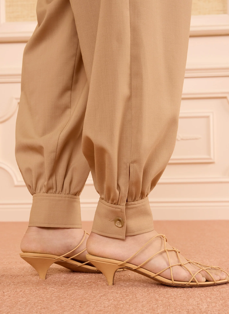 Luella Pleated Wool Pant - Ulla Johnson