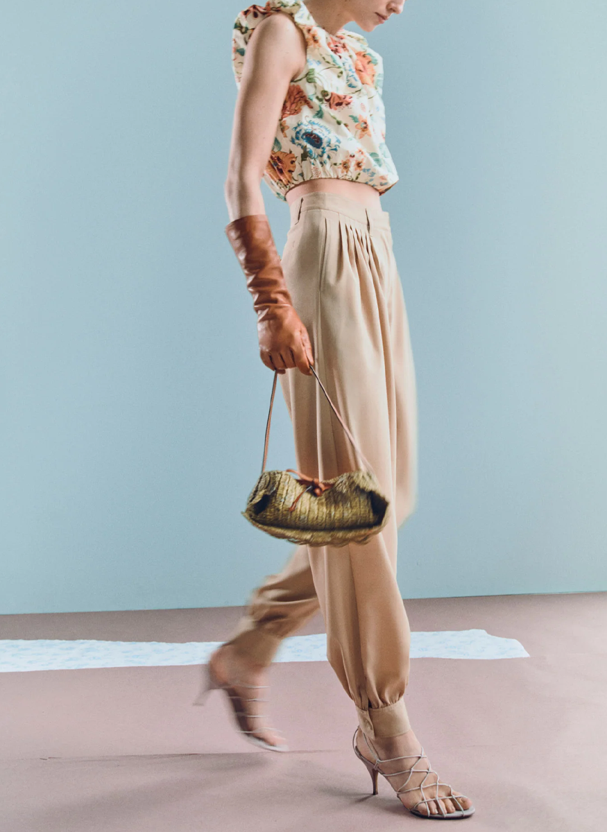 Luella Pleated Wool Pant - Ulla Johnson
