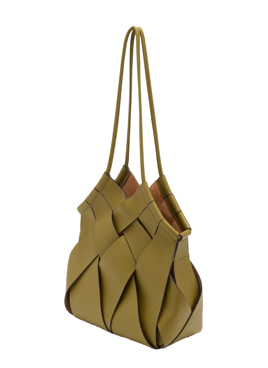 Charlotte Shoulder Bag in Olive - Ulla Johnson
