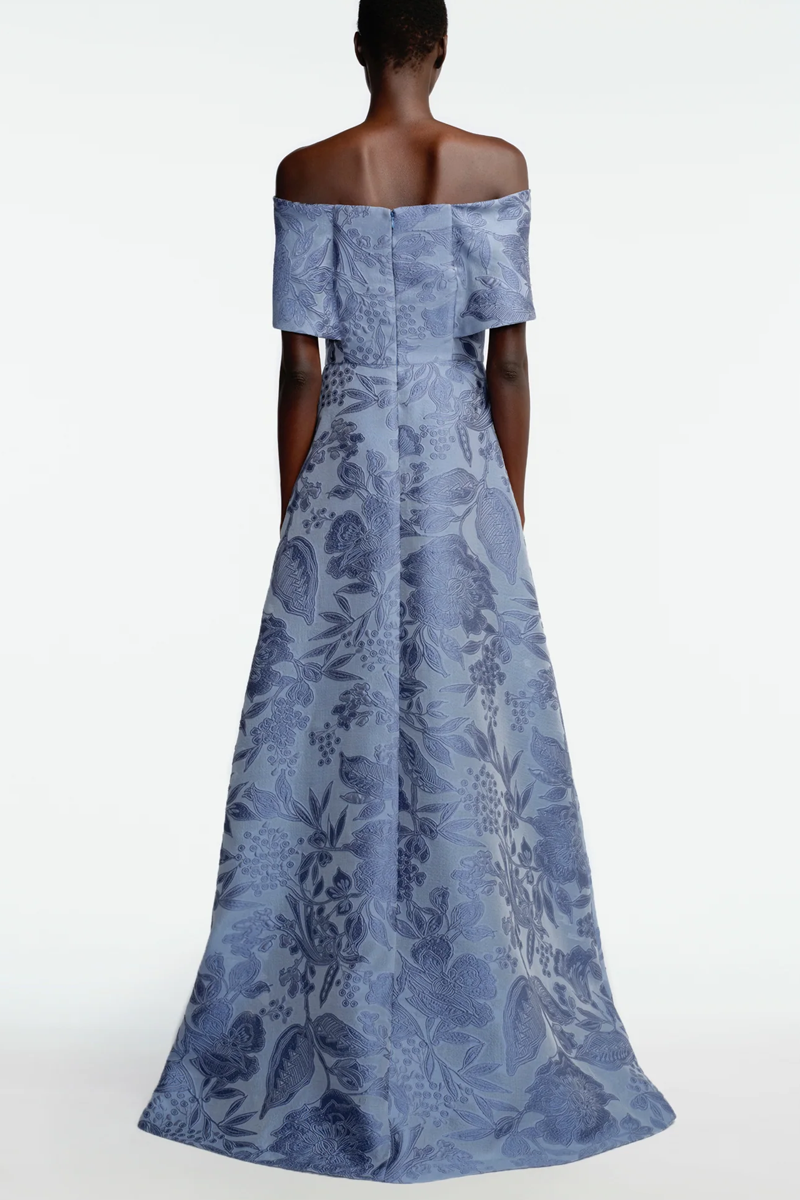 Floral Fil Coupe Deedie Gown - Lela Rose