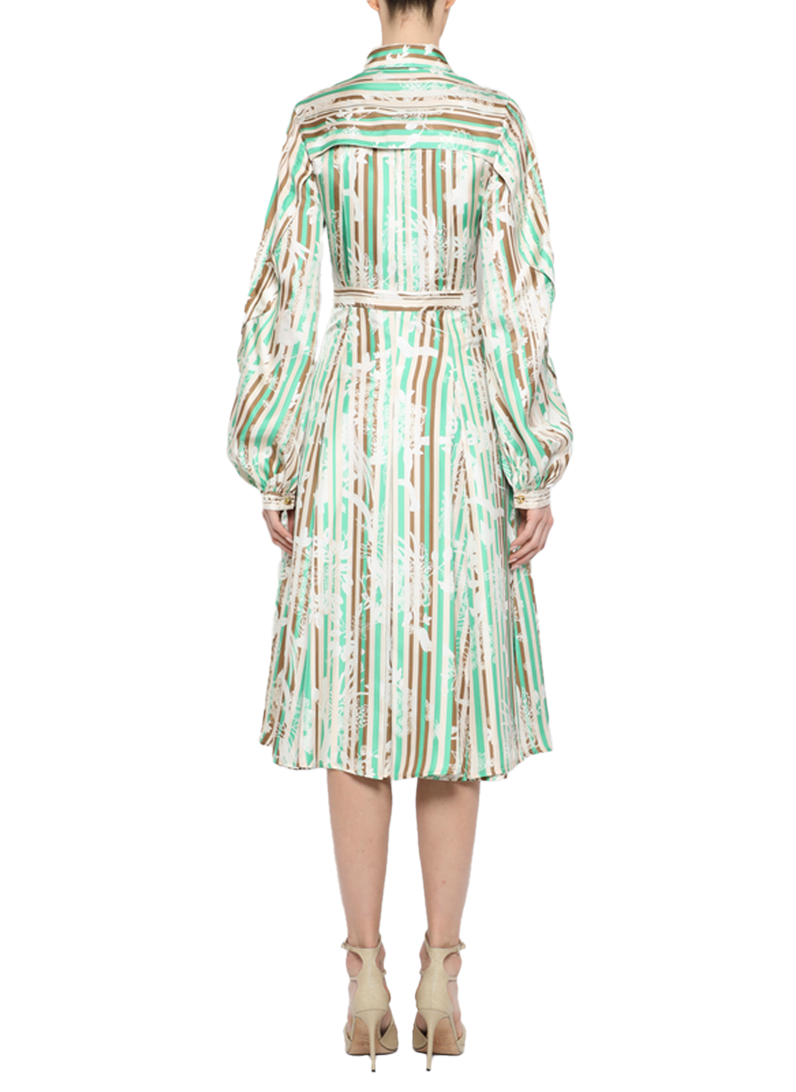 Silk Poet Sleeve Shirt Dress - Prabal Gurung