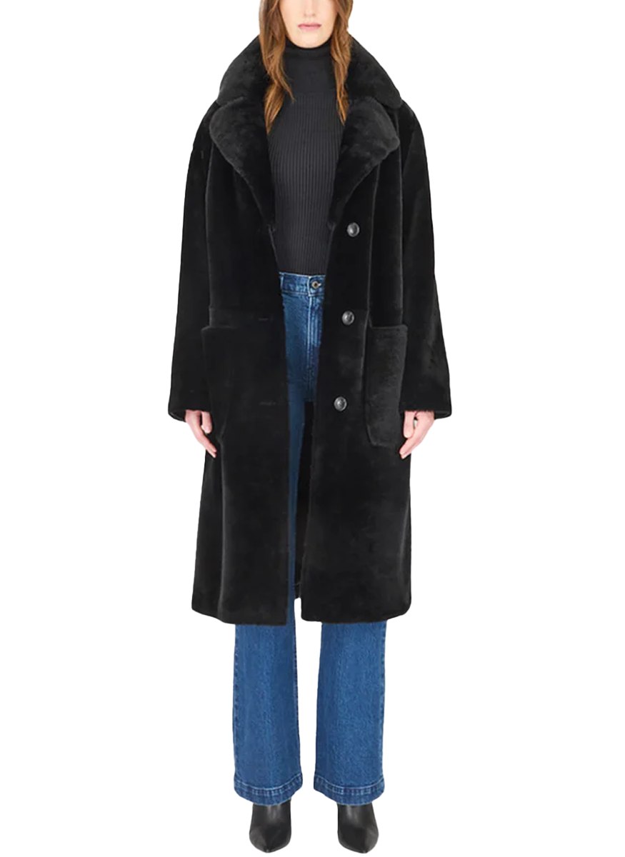 Prado Jet Iron Wool Coat