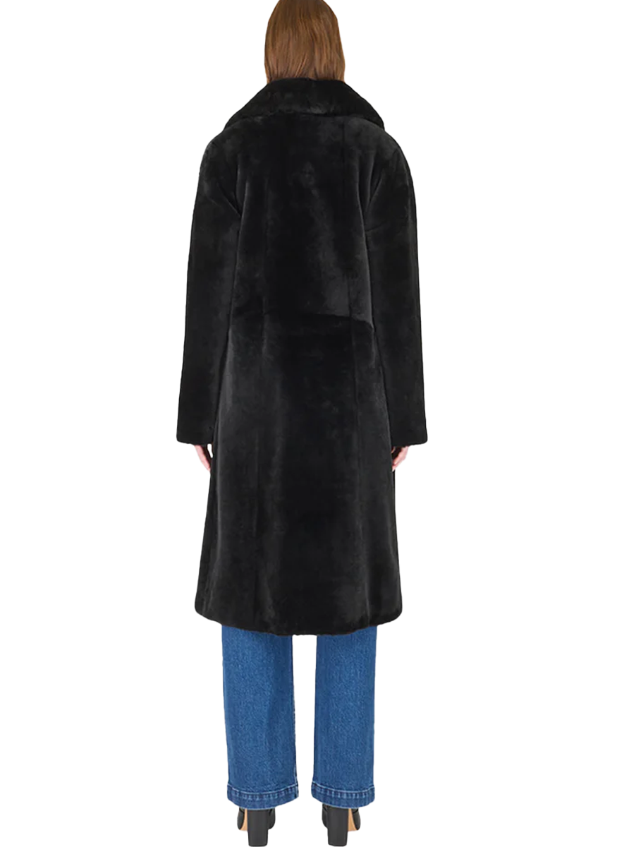Prado Jet Iron Wool Coat - HiSO