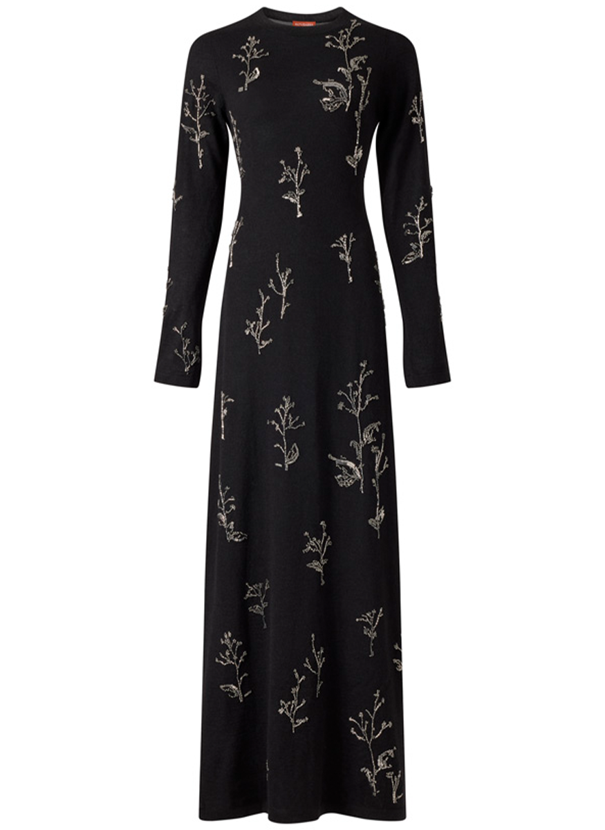Bozka Knit Floral Dress