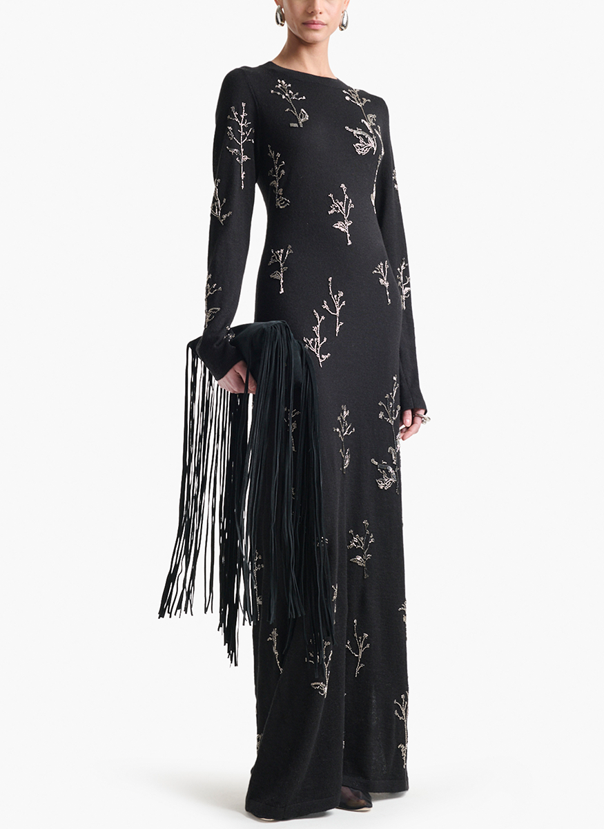 Bozka Knit Floral Dress