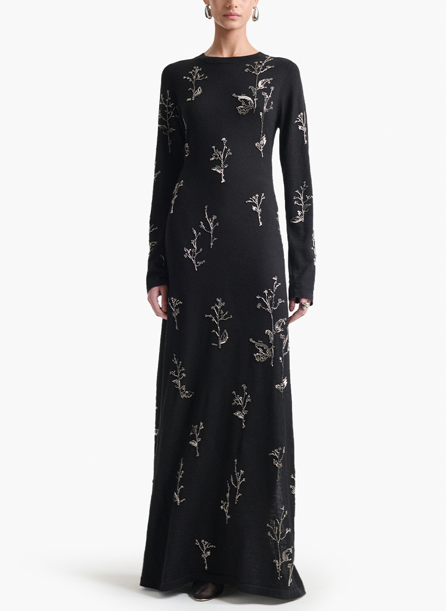 Bozka Knit Floral Dress - Altuzarra