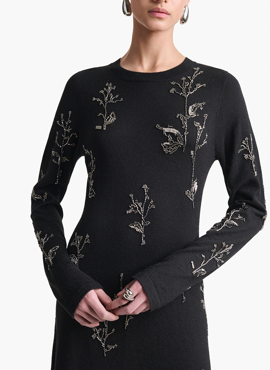 Bozka Knit Floral Dress - Altuzarra
