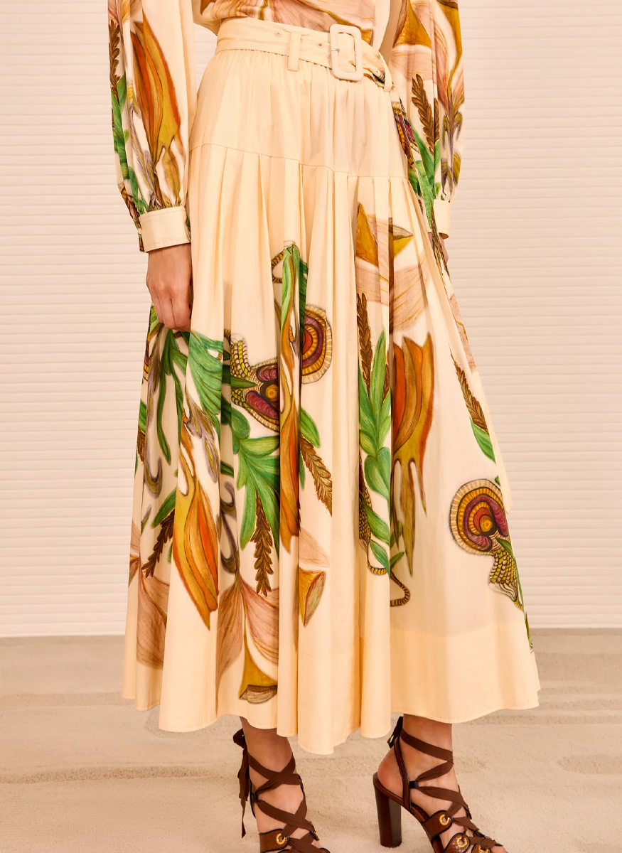 Filagree Midi Skirt - Ulla Johnson