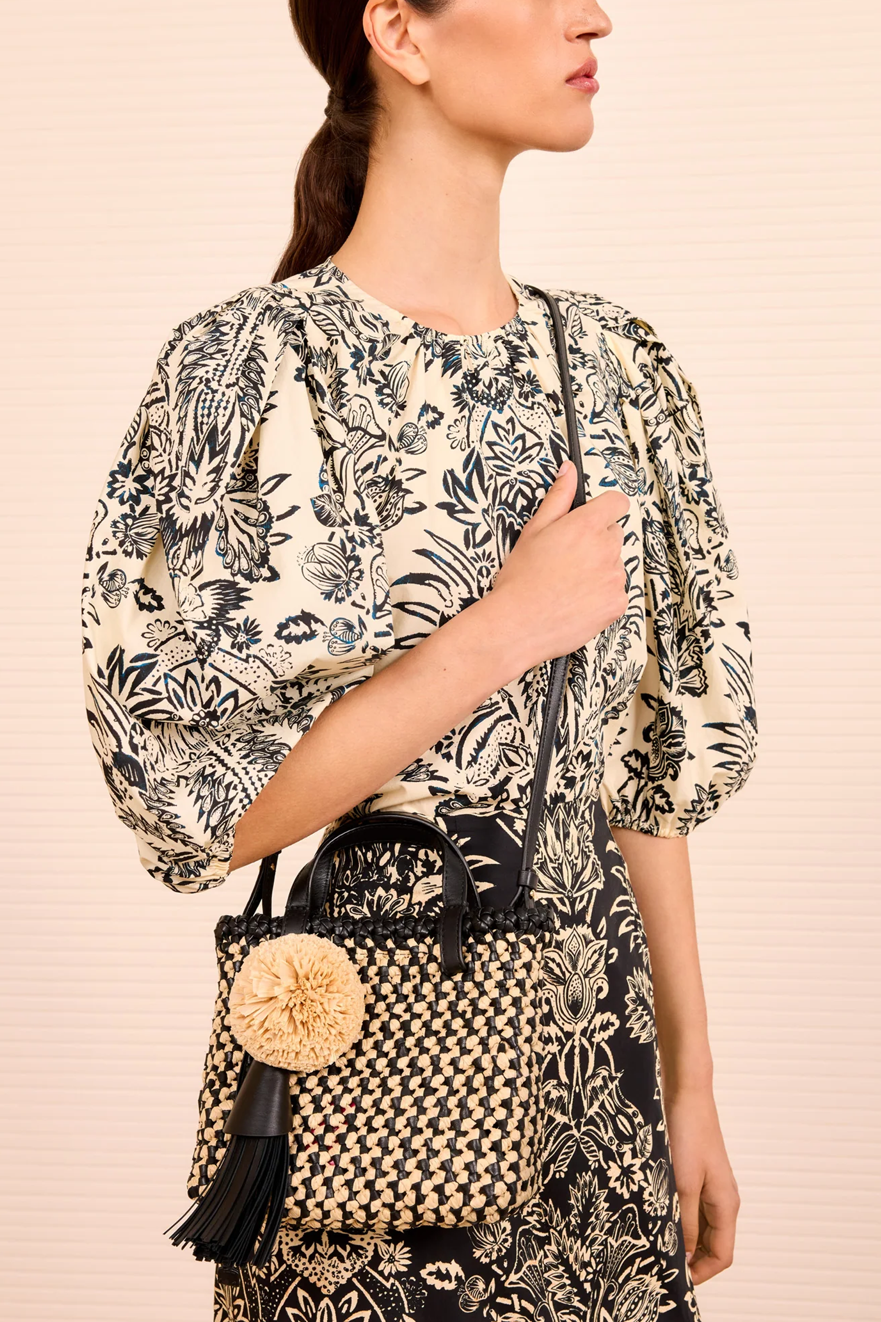 Raffia Mini Crossbody - Ulla Johnson