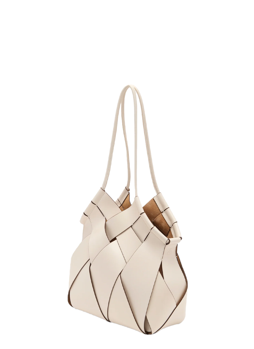 Charlotte Shoulder Bag in Cowrie - Ulla Johnson
