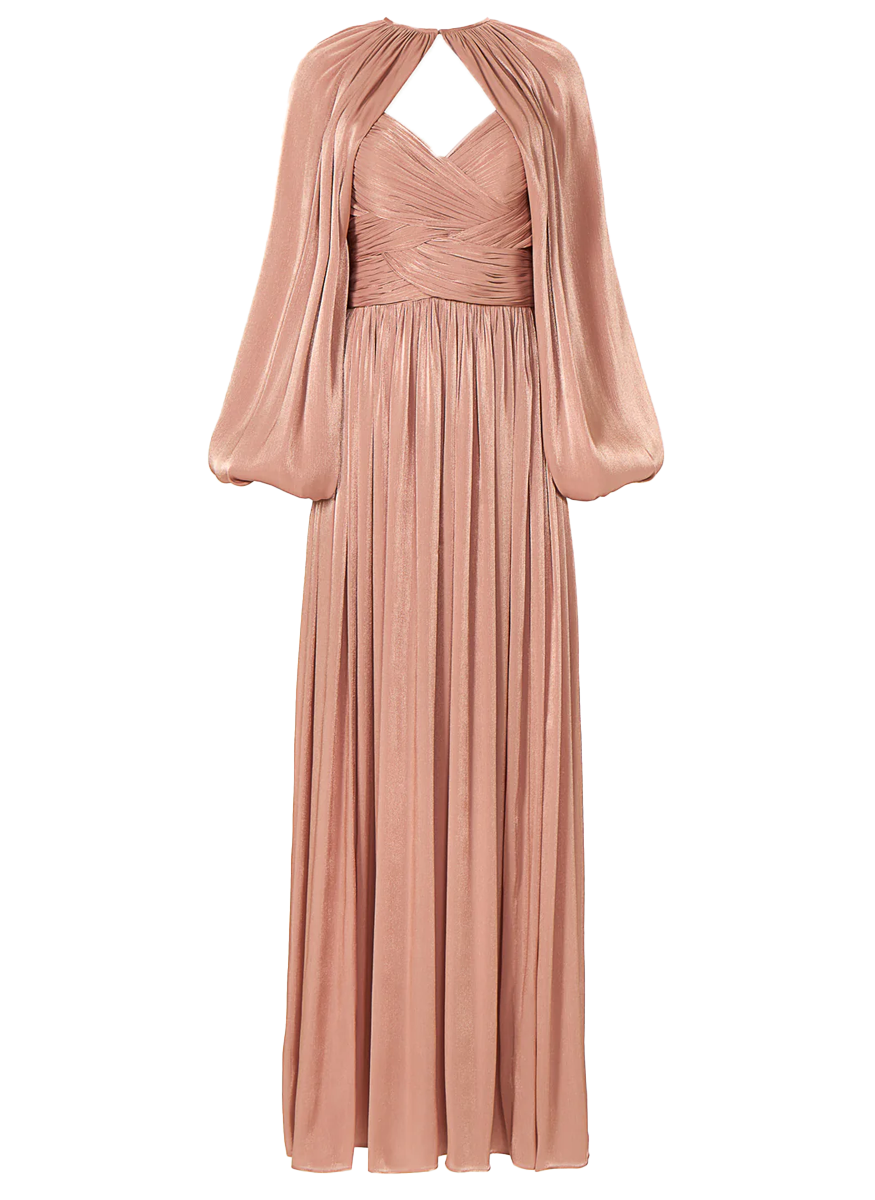 Sireen Lurex Georgette Dress