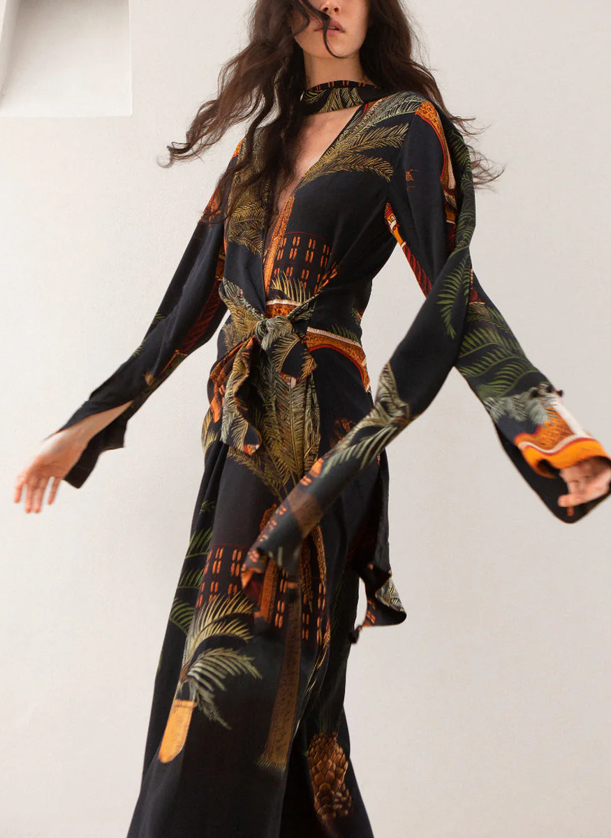 Eternity Begins Wrap Dress - Johanna Ortiz