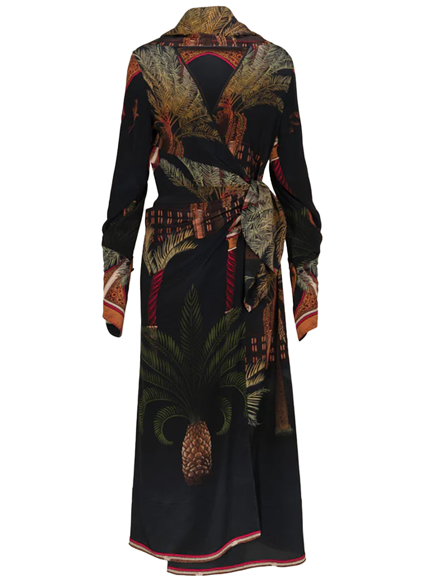 Eternity Begins Wrap Dress