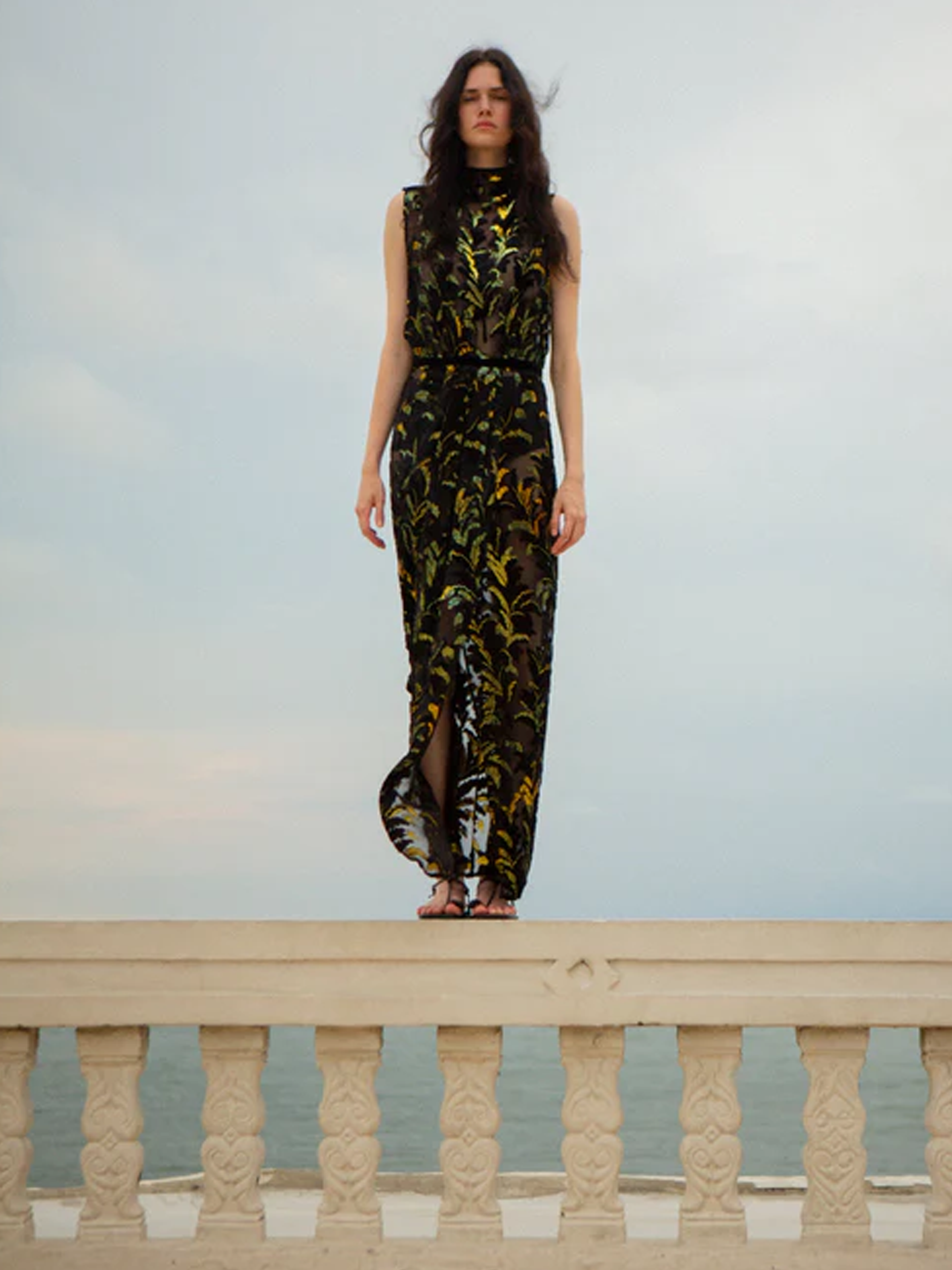 Fancy Sea Maxi Dress - Johanna Ortiz