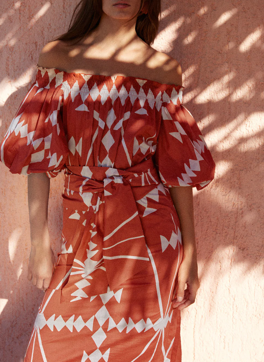 Harbor Hues Dress - Johanna Ortiz