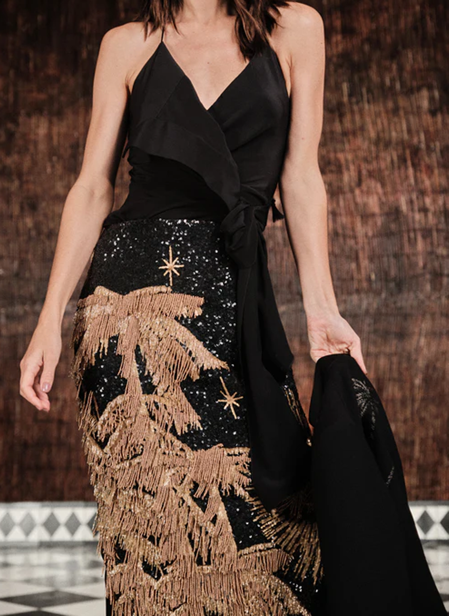 Unexpected Sunset Maxi Skirt - Johanna Ortiz