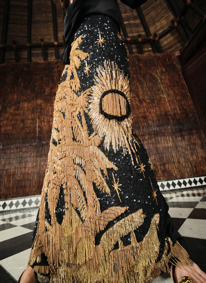 Unexpected Sunset Maxi Skirt - Johanna Ortiz