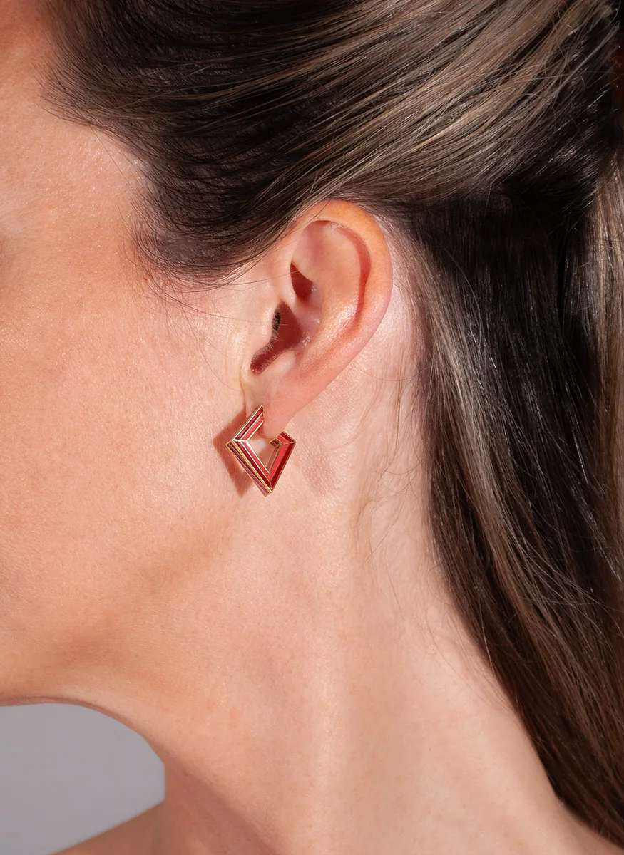 Baoli Well Twist Hoops - Van Gelder