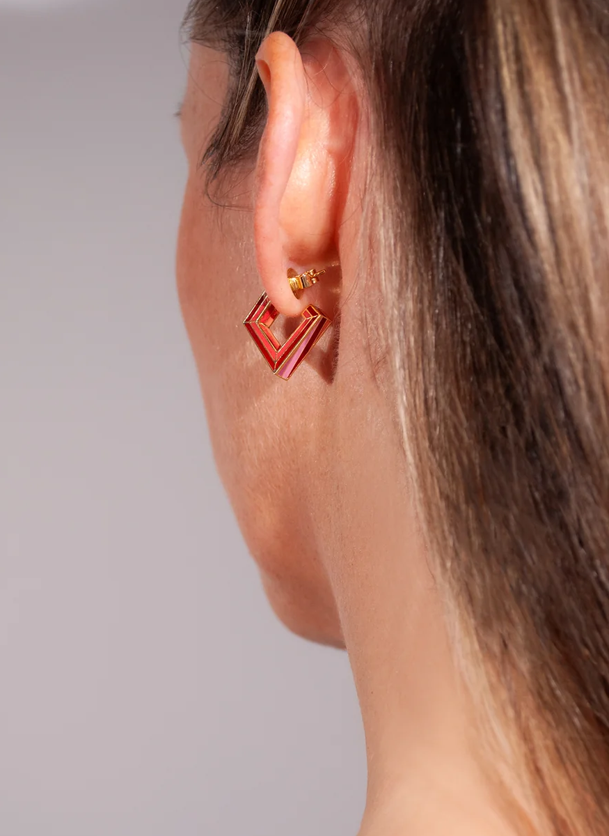 Baoli Well Twist Hoops - Van Gelder